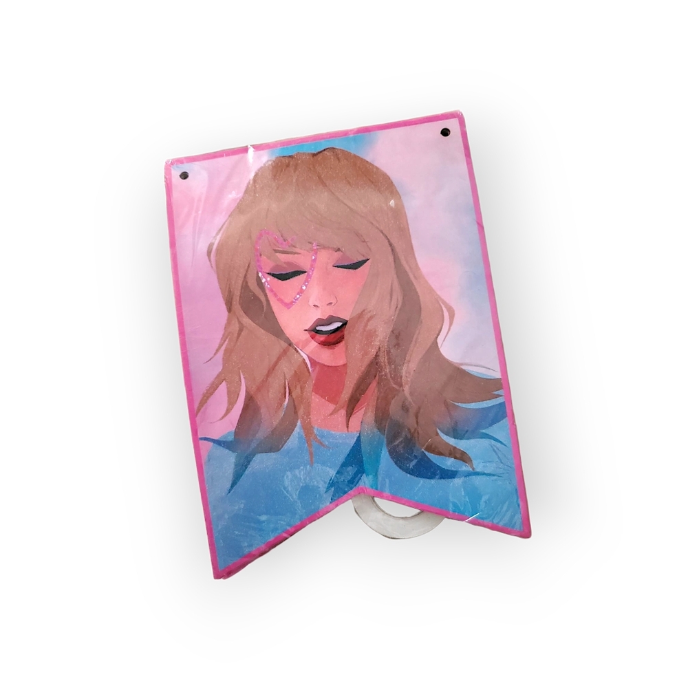 Taylor Swift Decorative Birthday Banner - Picture 3 of 5